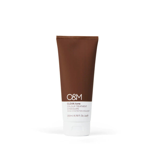 O&M Clean Tone Colour Treatment 200ml - CHOCOLATE