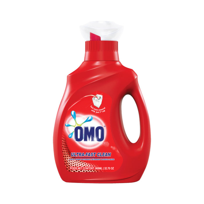Omo Laundry Liquid Ultra-Fast Clean(Imported )(UI) 968ml