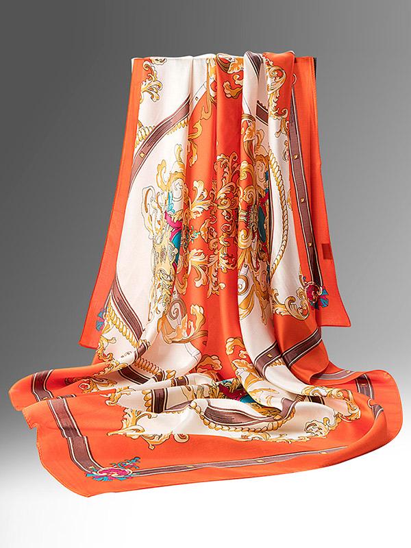 [P081] SilkSilky Pure Silk Scarf 001