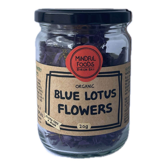 Organic Blue Lotus Flowers