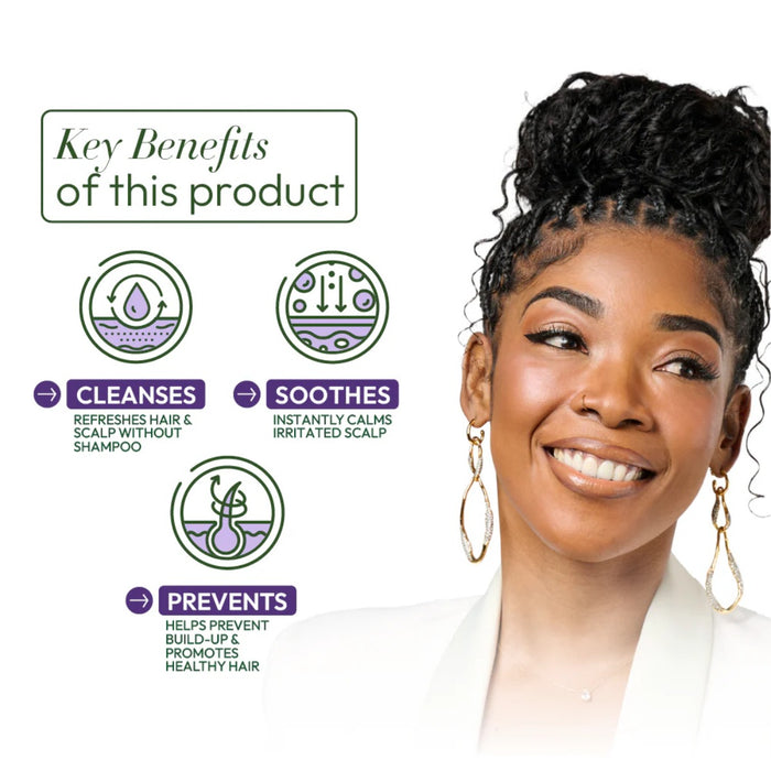 ORS Braidzone Herbal Cleanse Dry Shampoo 8oz