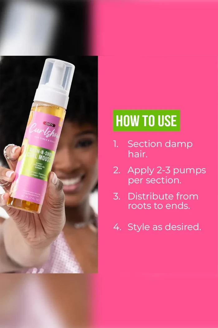 ORS CURLSHOW CURL STYLE CURL MOUSSE 7oz ORS