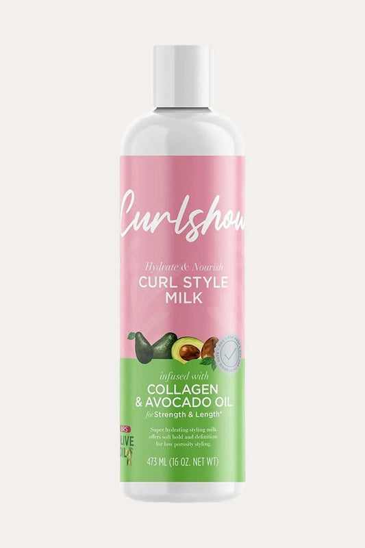 ORS OLIVE OIL CURLSHOW CURL STYLE MILK FOR STRENGTH & LENGTH 16oz ORS