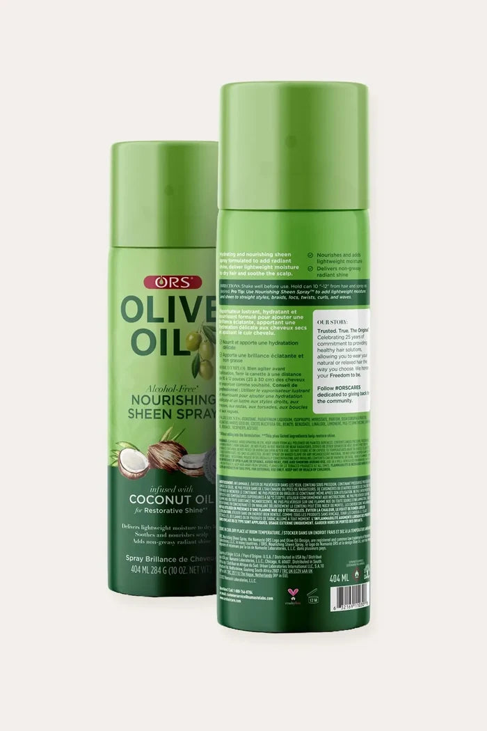 ORS OLIVE OIL NOURISHING SHEEN SPRAY WITH COCONUT OIL 11.7oz ORS