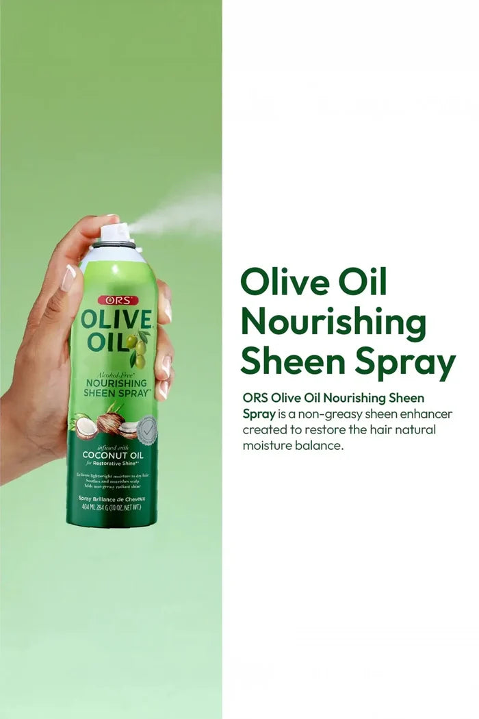 ORS OLIVE OIL NOURISHING SHEEN SPRAY WITH COCONUT OIL 11.7oz ORS