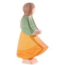 Ostheimer Goose Girl - wood, natural Wooden Figures for open-ended play - Title: Default Title