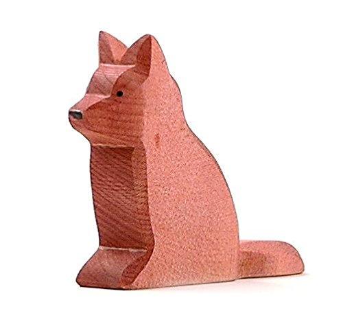 Ostheimer Shepherds Dog - wood, natural Wooden Figures for open-ended play - Title: Default Title