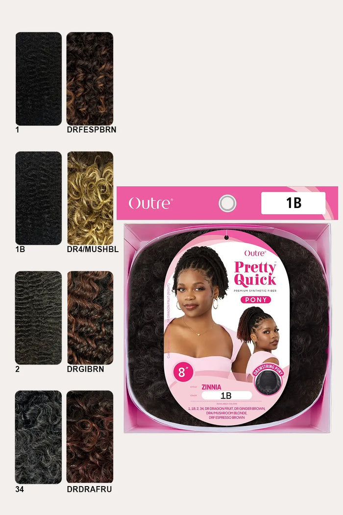 OUTRE PRETTY QUICK PONYTAIL - ZINNIA - BSW BEAUTY CANADA