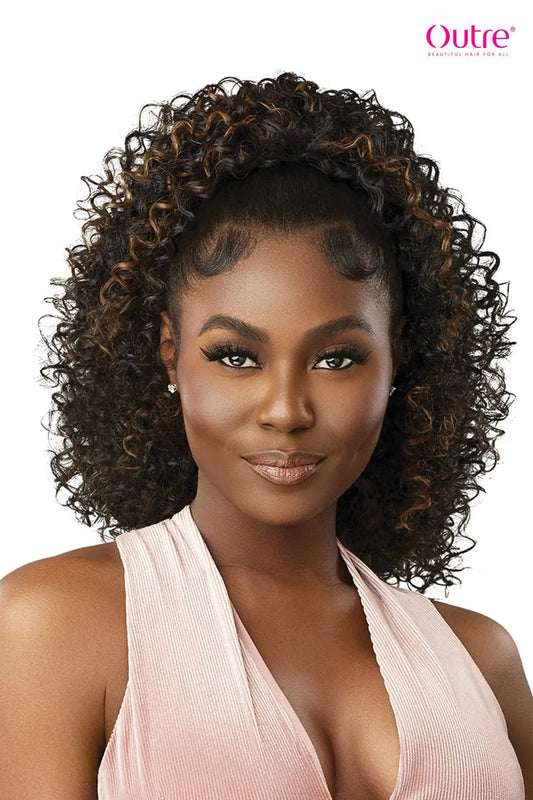 OUTRE PRETTY QUICK PREMIUM SYNTHETIC PONYTAIL - AMBERLY - BSW BEAUTY CANADA