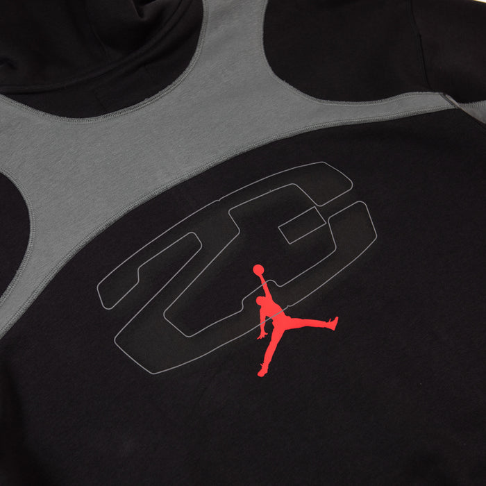 Jordan Oversized Full Zip Hoodie (Black)
