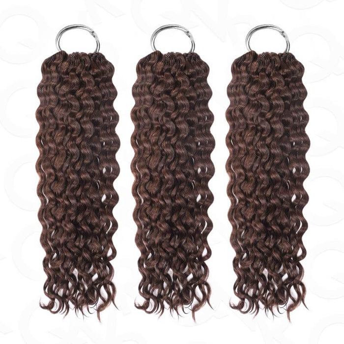 dark brown crochet human hair for everyday styling