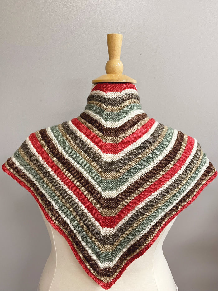 Painted Cup Shawl
