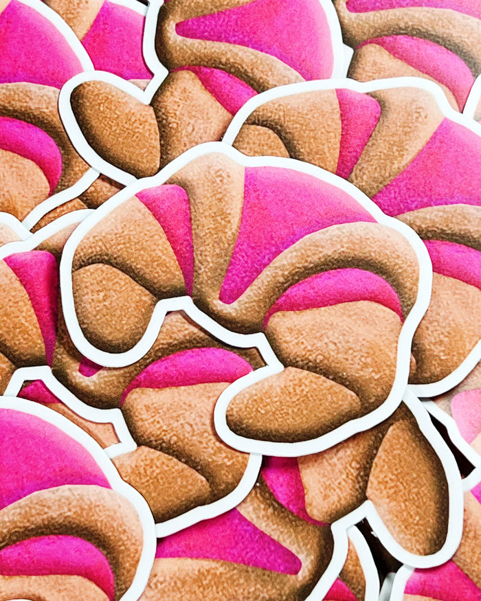 cuernito pan dulce sticker sew bonita