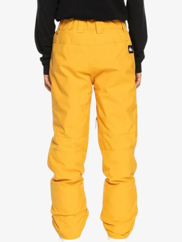 Pantalon Quiksilver Snow Estate Niño Amarillo