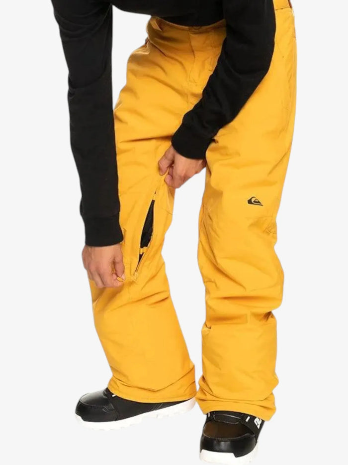Pantalon Quiksilver Snow Estate Niño Amarillo