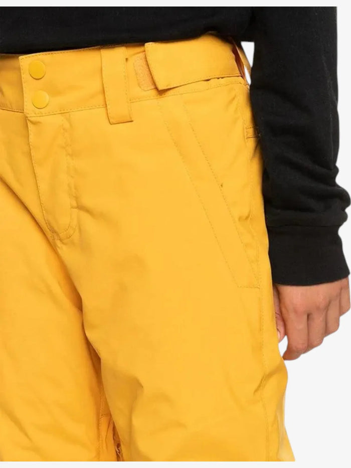 Pantalon Quiksilver Snow Estate Niño Amarillo