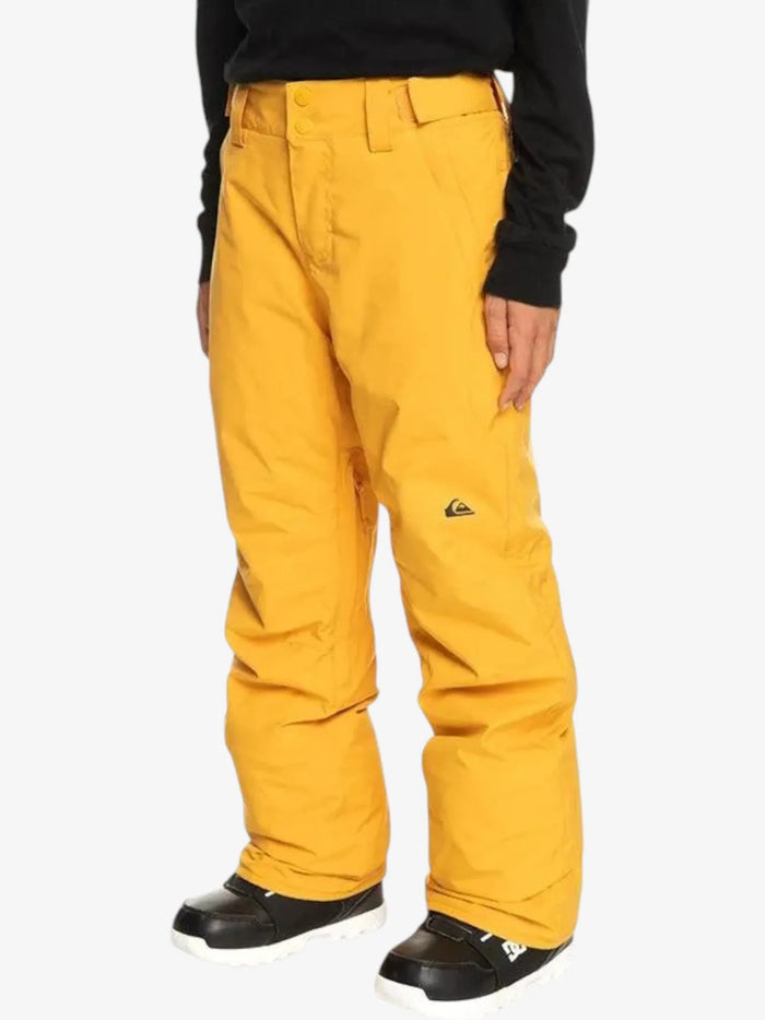Pantalon Quiksilver Snow Estate Niño Amarillo
