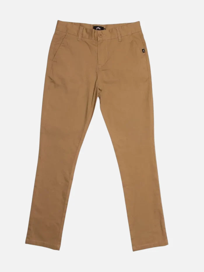 Pantalon Rusty Clyde Niño Marron