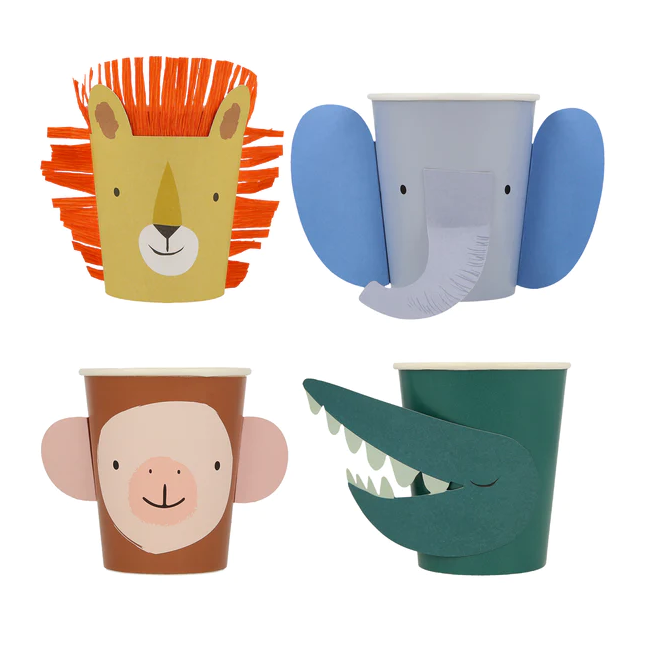 Paper Cup - Animal Parade