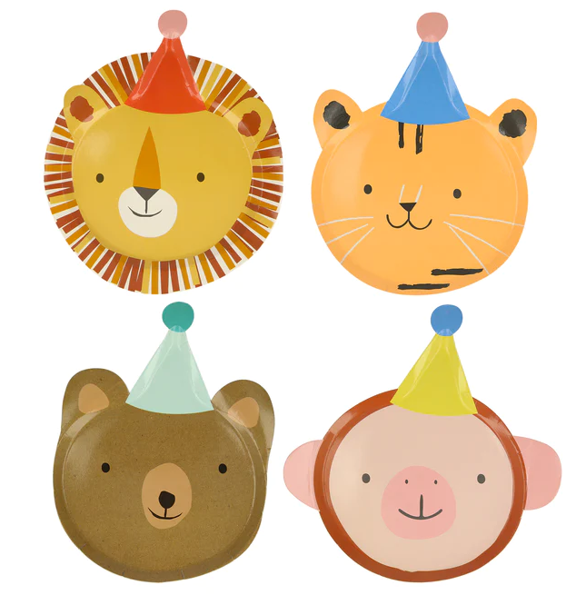 Paper Plate - Animal Parade - Characters