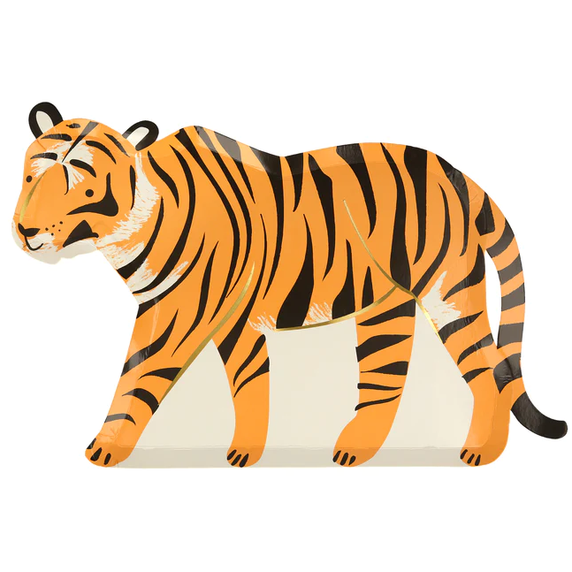Paper Plate - Tiger