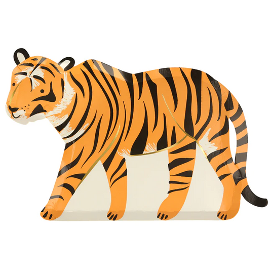 Paper Plate - Tiger