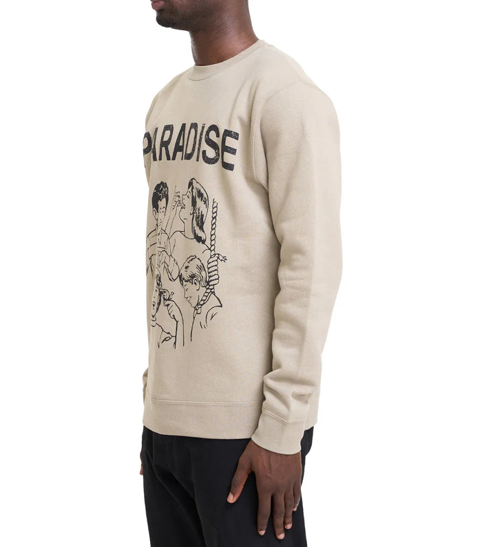 Paradise Good Times Sweatshirt Cement