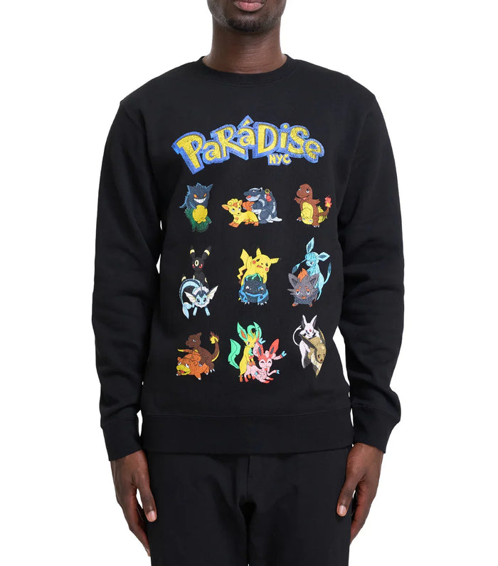 Paradise Poke-Dise Sweatshirt Black