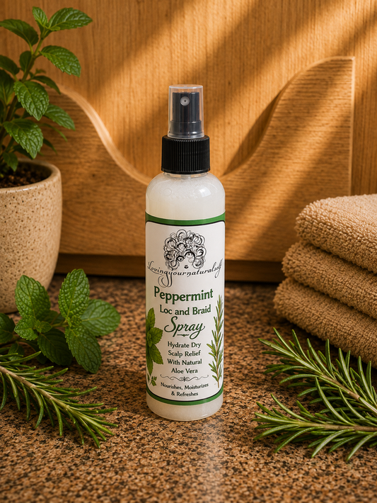 Peppermint Loc & Braid Hair Mist