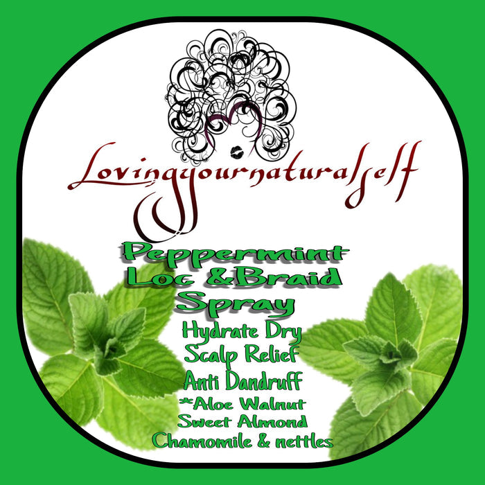 Peppermint Loc & Braid Hair Mist
