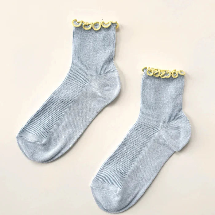 Baby Blue/ Butter