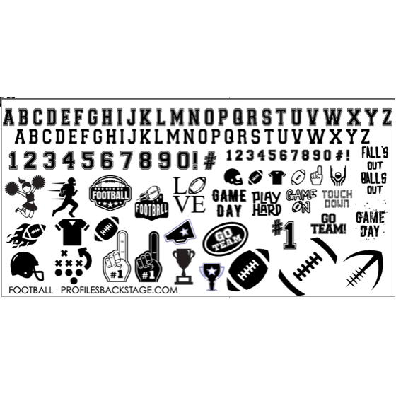 PF Stamping Plate Football