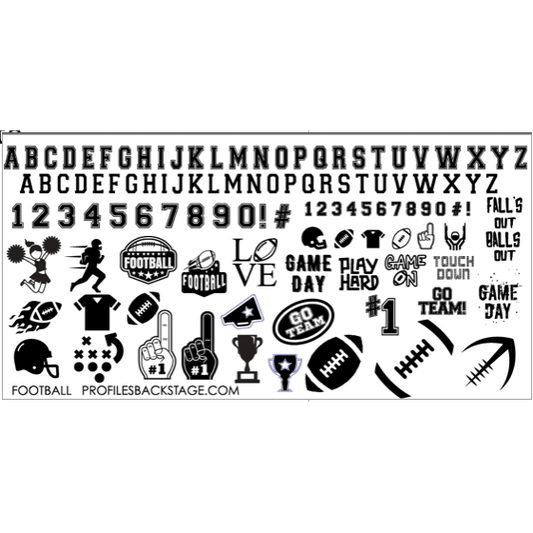 PF Stamping Plate Football