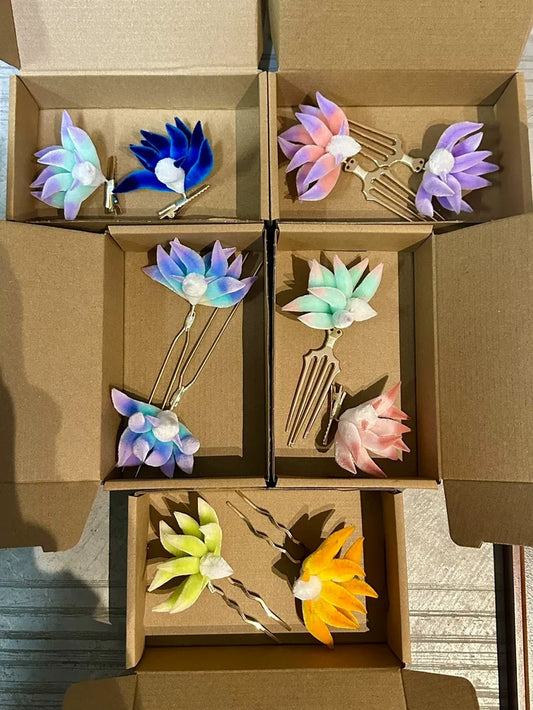 PF073 - Nine Tailed Fox Ronghua Hairpin - Wholesale