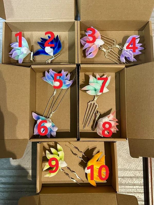 PF073 - Nine Tailed Fox Ronghua Hairpin - Wholesale