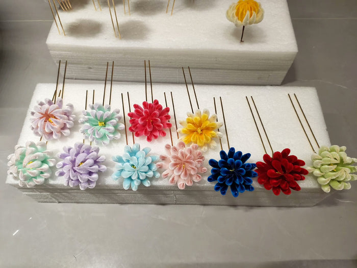 PF074 - Chrysanthemum Ronghua Hairpin - Wholesale