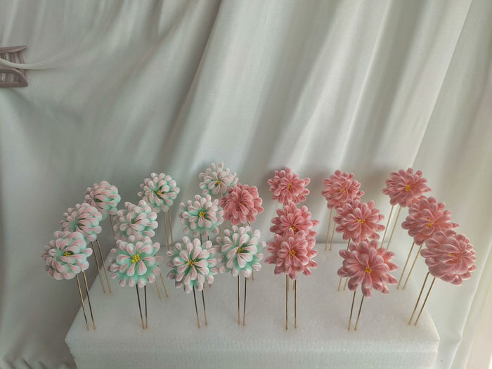 PF074 - Chrysanthemum Ronghua Hairpin - Wholesale