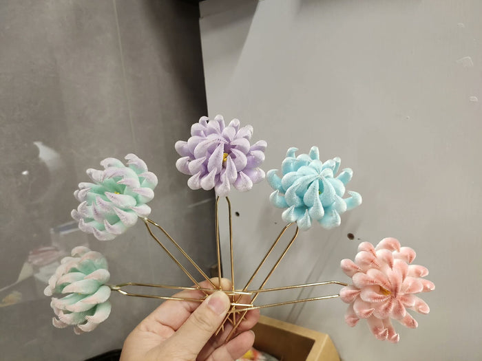 PF074 - Chrysanthemum Ronghua Hairpin - Wholesale