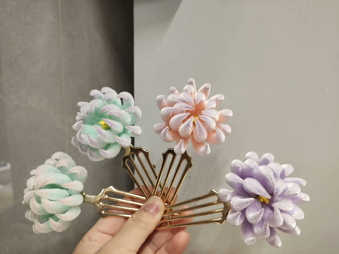 PF074 - Chrysanthemum Ronghua Hairpin - Wholesale