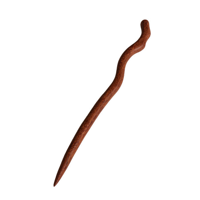 PF075 - 18cm Rosewood Hair Sticks - Wholesale