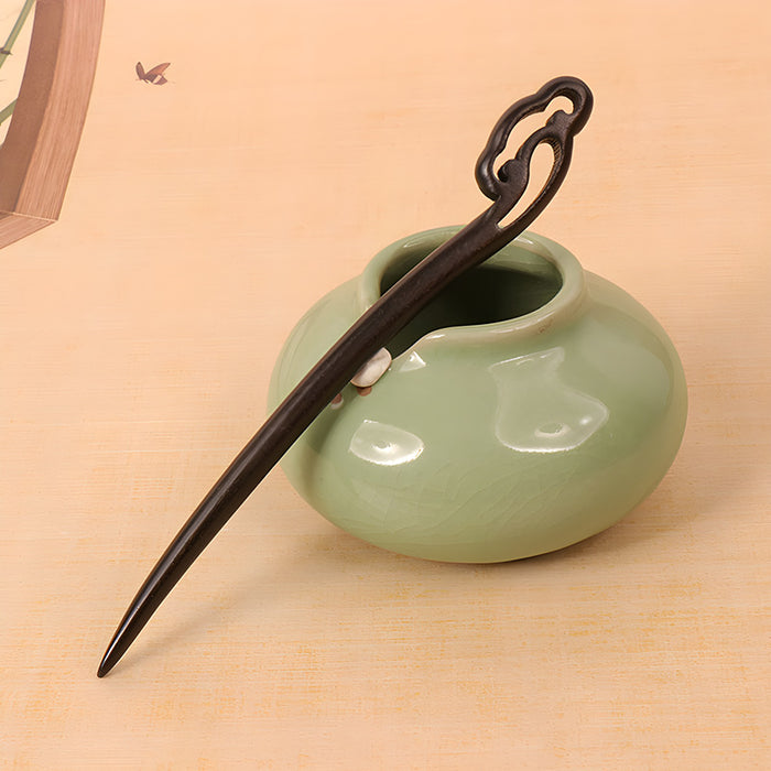 PF082 - 15cm Ebony Hair Sticks - Wholesale