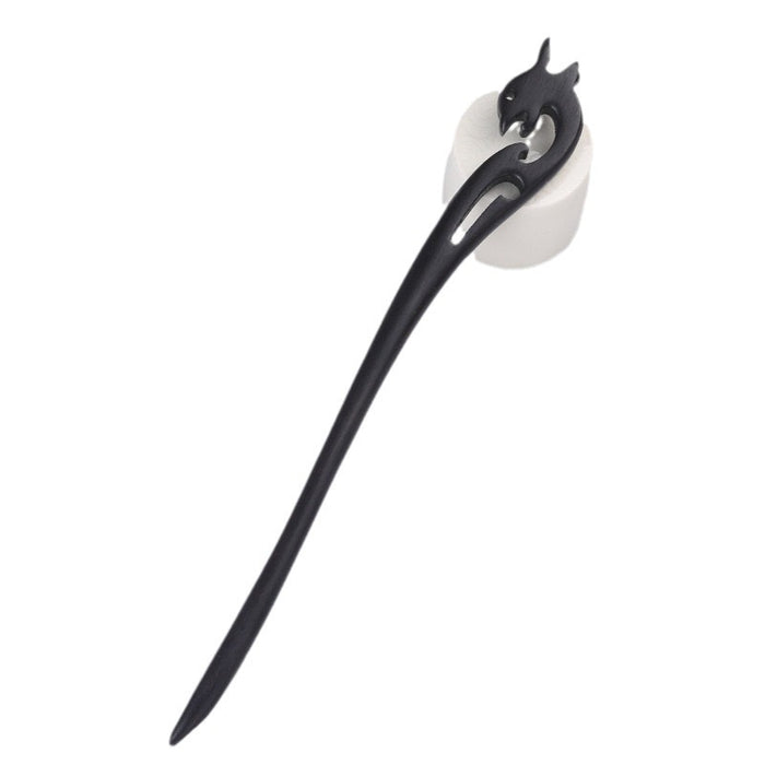 PF085 - 18cm Ebony Hair Sticks - Wholesale