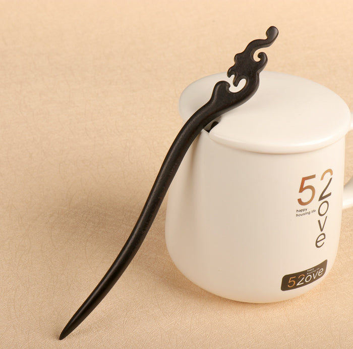 PF085 - 18cm Ebony Hair Sticks - Wholesale