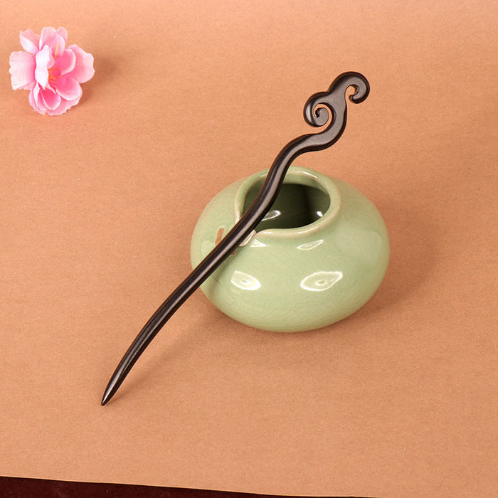 PF094 - 18cm African Blackwood Hair Sticks - Wholesale