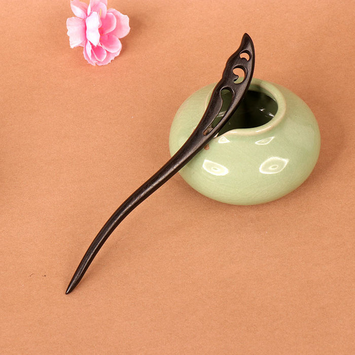 PF094 - 18cm African Blackwood Hair Sticks - Wholesale
