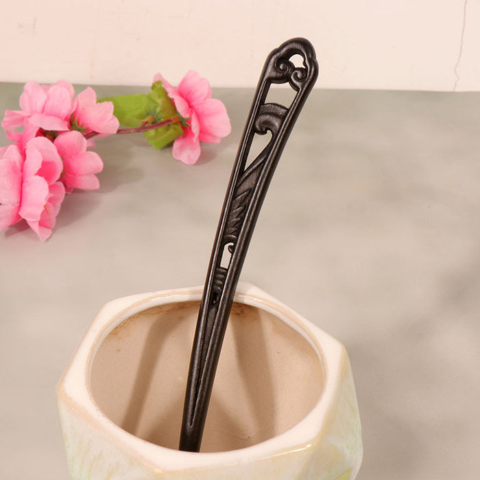 PF102 - 18cm Ebony Hair Sticks - Wholesale