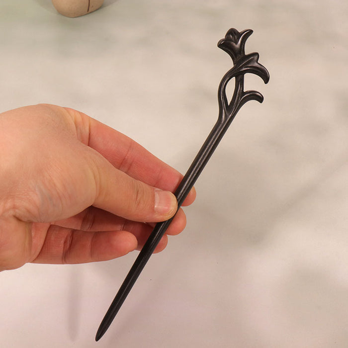 PF102 - 18cm Ebony Hair Sticks - Wholesale