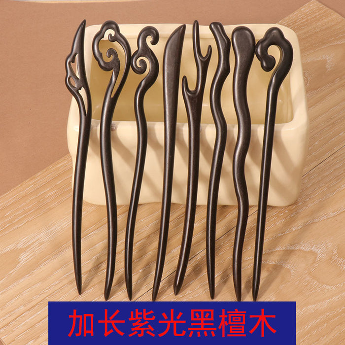 PF106 - 21cm African Blackwood Hair Sticks - Wholesale