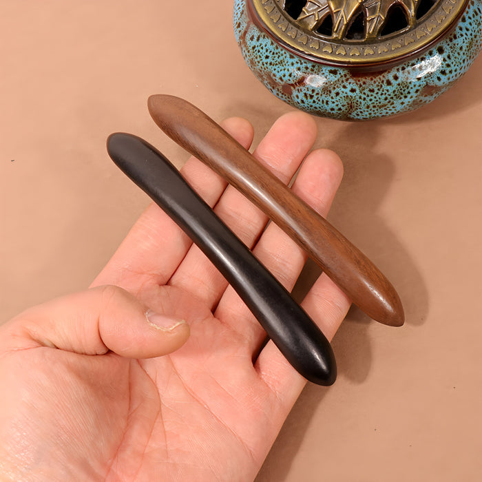 PF122 - 12cm Wooden Hair Sticks - Wholesale