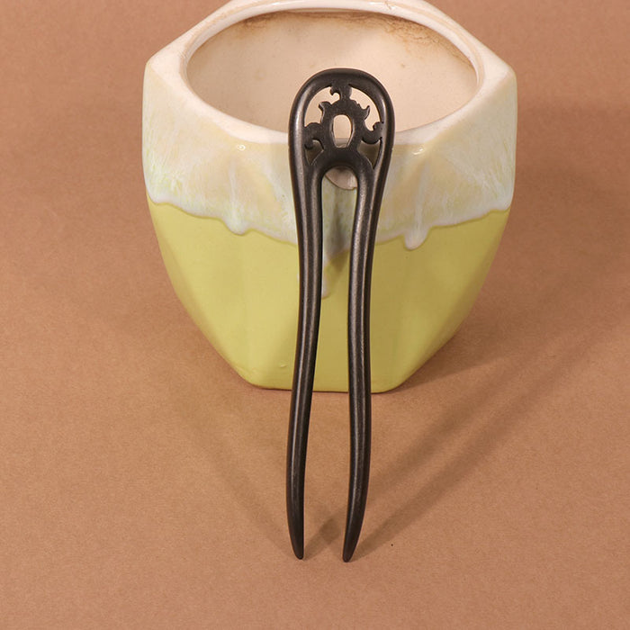 PF124 - 12.5cm Wooden Hair Sticks - Wholesale